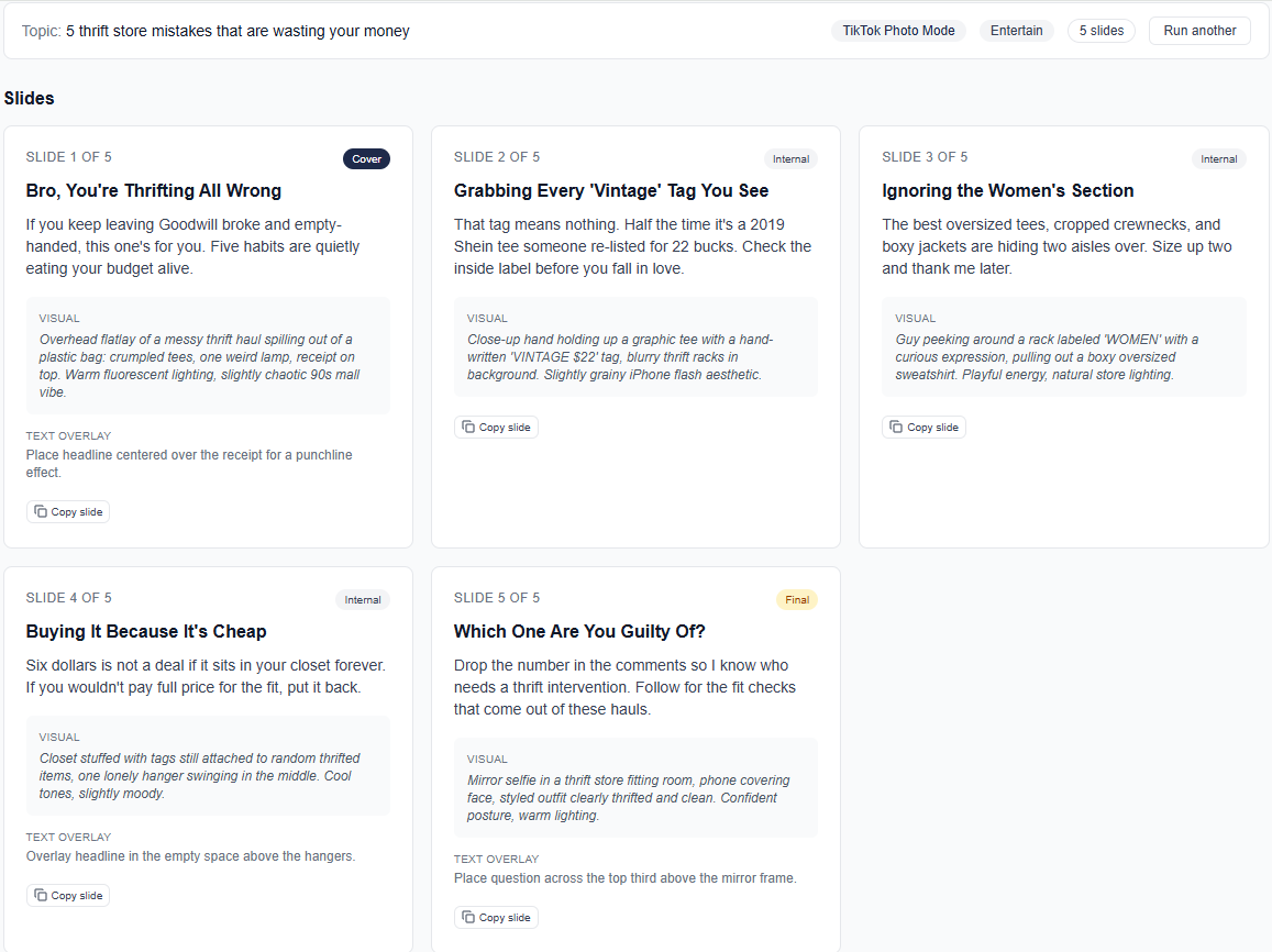 Carousel Builder screenshot